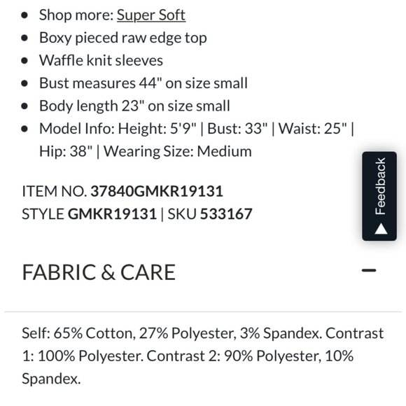 Gimmicks by Buckle Top - Picture 10 of 10